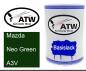 Preview: Mazda, Neo Green, A3V: 500ml Lackdose, von ATW Autoteile West.